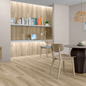 Tre Gulvflis <strong>Woodchoice</strong>  Beige Matt 20x120 cm